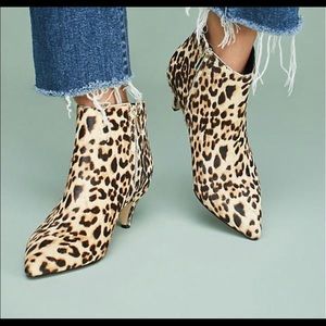 Sam Edelman Kinzey Kitten Heel Bootie - Leopard